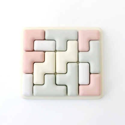 Pentomino Silicone Puzzle – Montessori Shape & Logic Toy