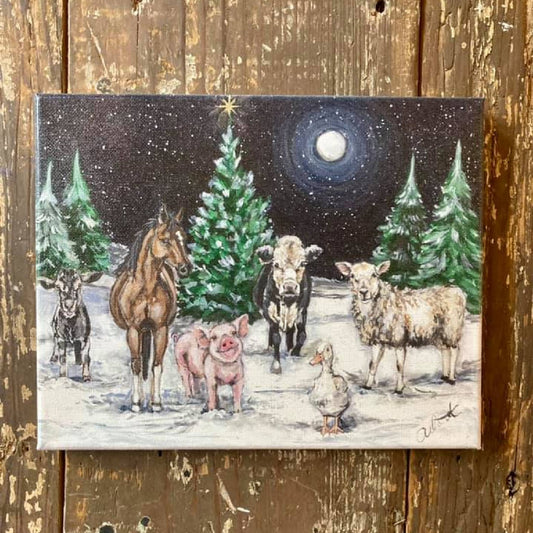 Farm Animal Canvas Art