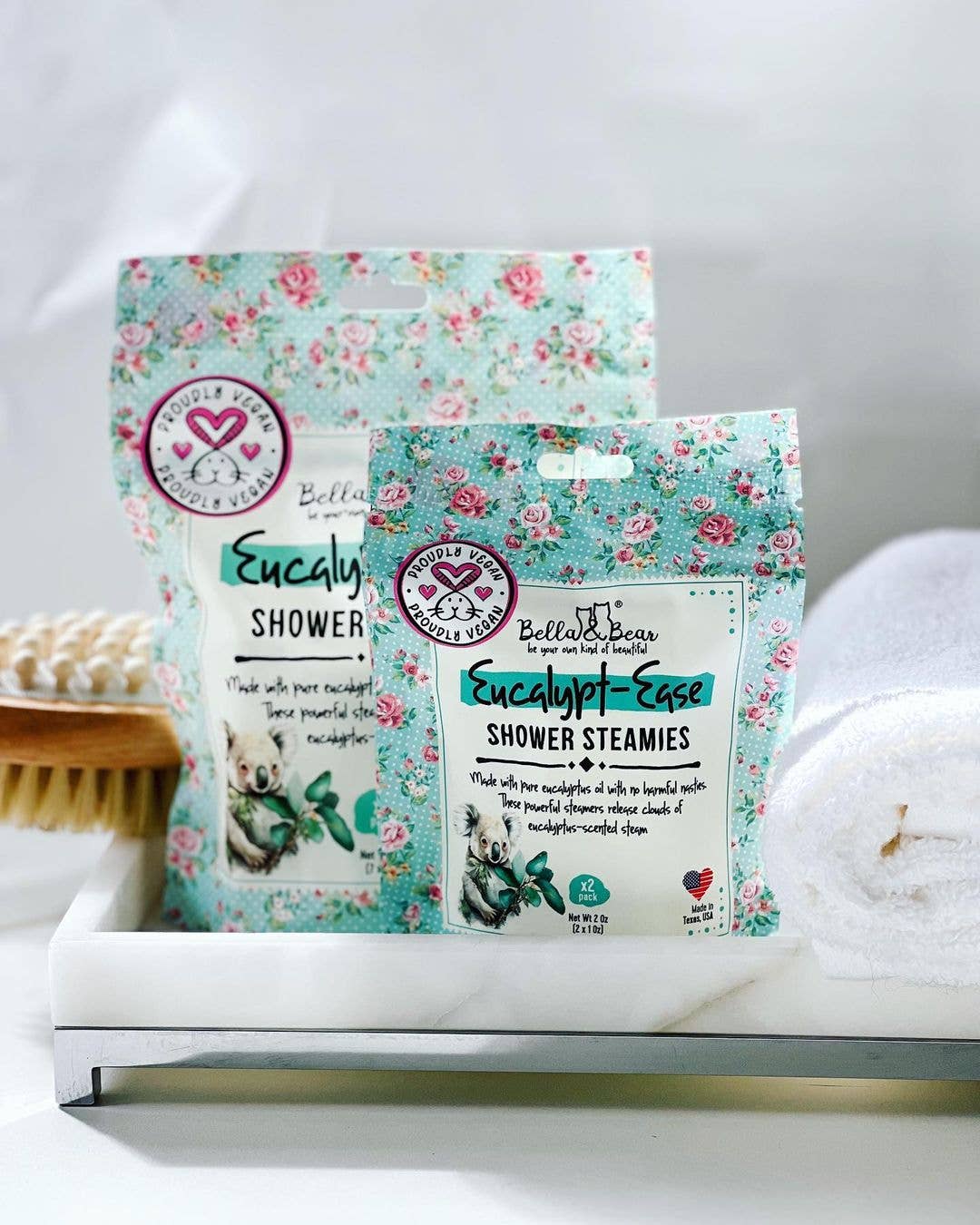 Eucalypt-Ease Eucalyptus Shower Steamers 7 Pack | Cute Gift