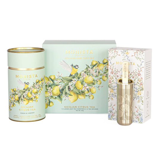 Monista Tea Co. - Tea for One Gift Set - Sicilian Citrus Tea