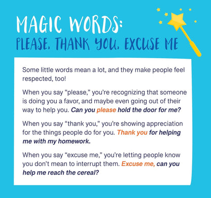 Everyday Manners and Social Skills - A Flip Book For Kids