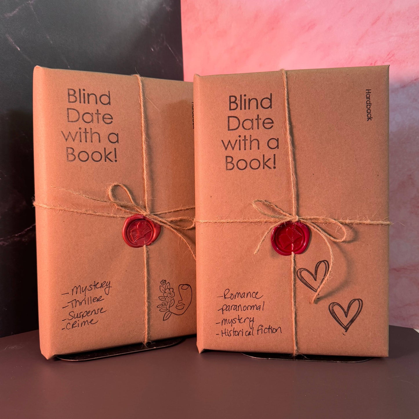 Blind Date With a Book - HALF MYSTERY HALF ROMANCE
