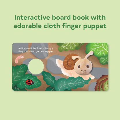 Baby Snail: Finger Puppet Book