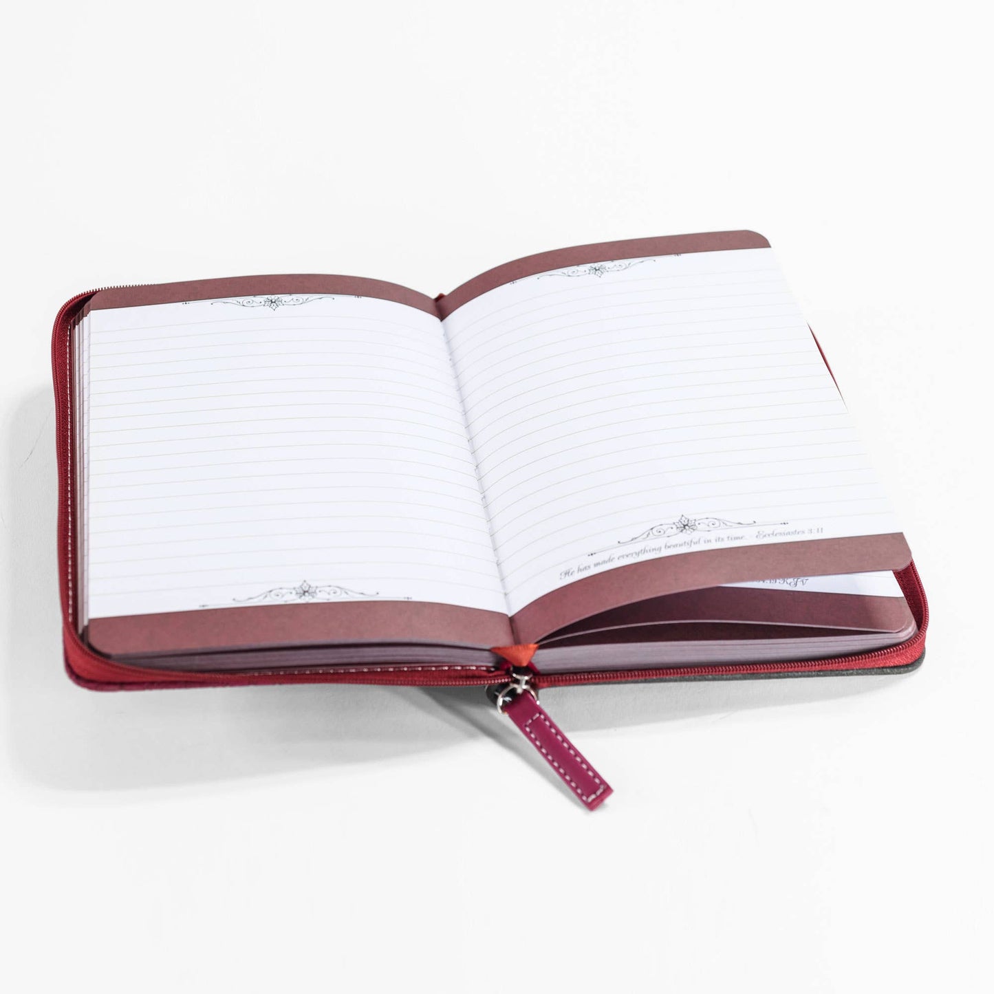 Divinity Boutique - Divine Details: Journal Black And Burgundy Romans 15: 13