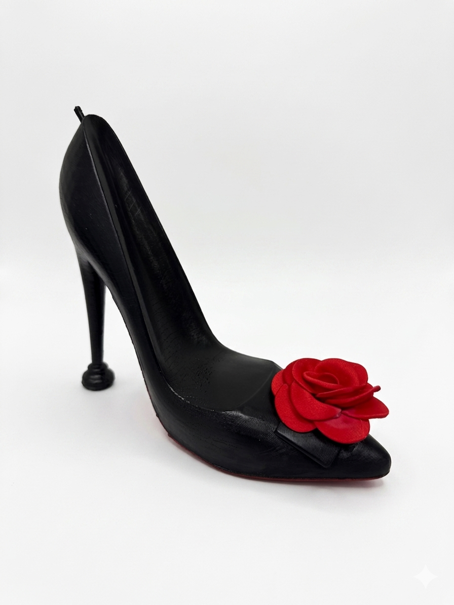 Moulin Rouge Stiletto Heel: Red