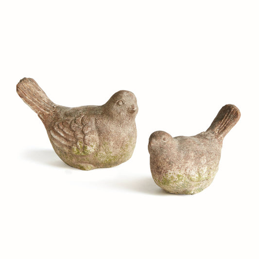 Weathered Garden Birds -Set of 2