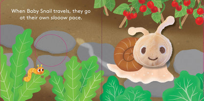 Baby Snail: Finger Puppet Book
