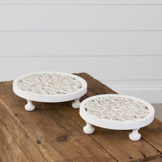 Risers - Floral Cut-Out Design