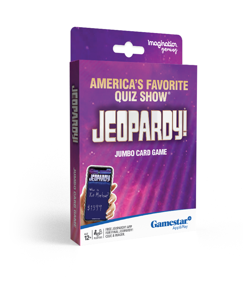 Jeopardy Jumbo Card Game