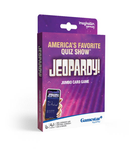 Jeopardy Jumbo Card Game