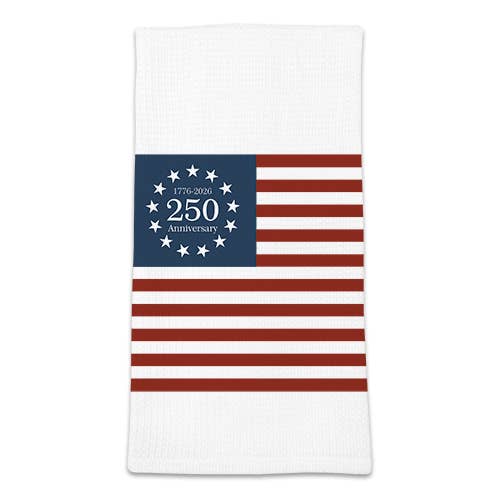 Waffle Towels Singles -250th Anniversary