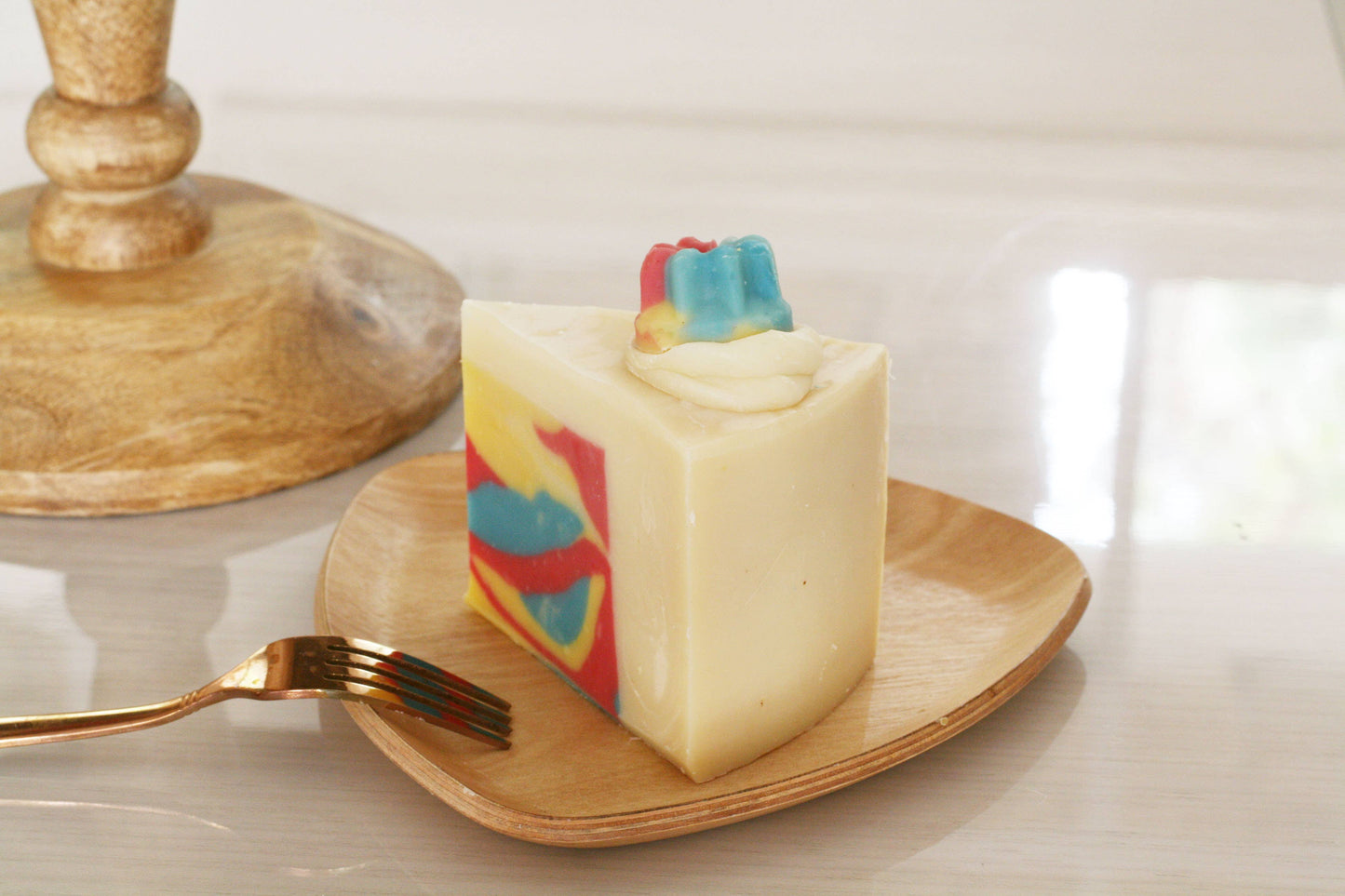 Cotton Candy Soap Cake