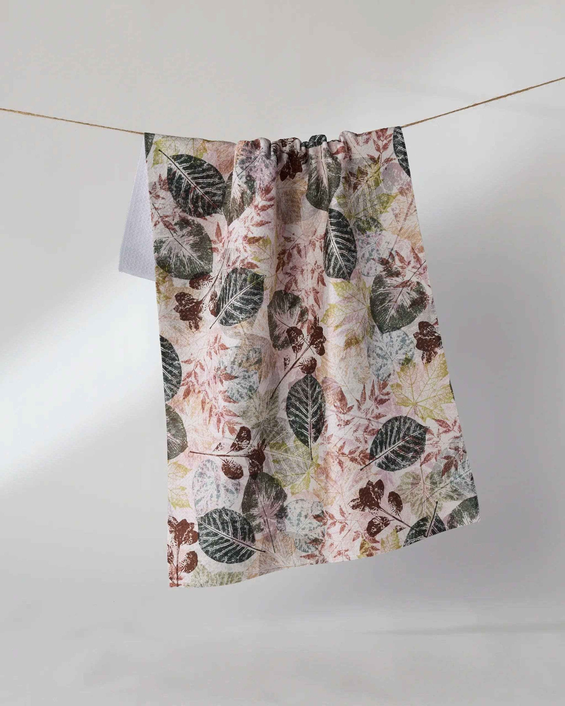 Woodland Press Tea Towel