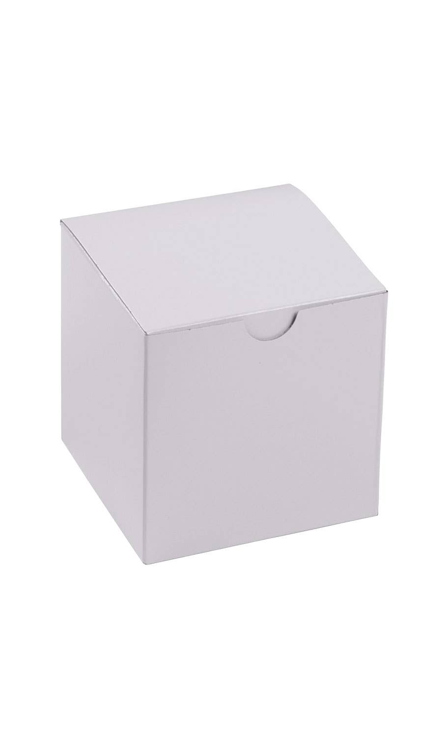 4" X 4" X 4" White Gift Boxes - Case of 100
