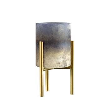 Mercury Glass Candle Holder