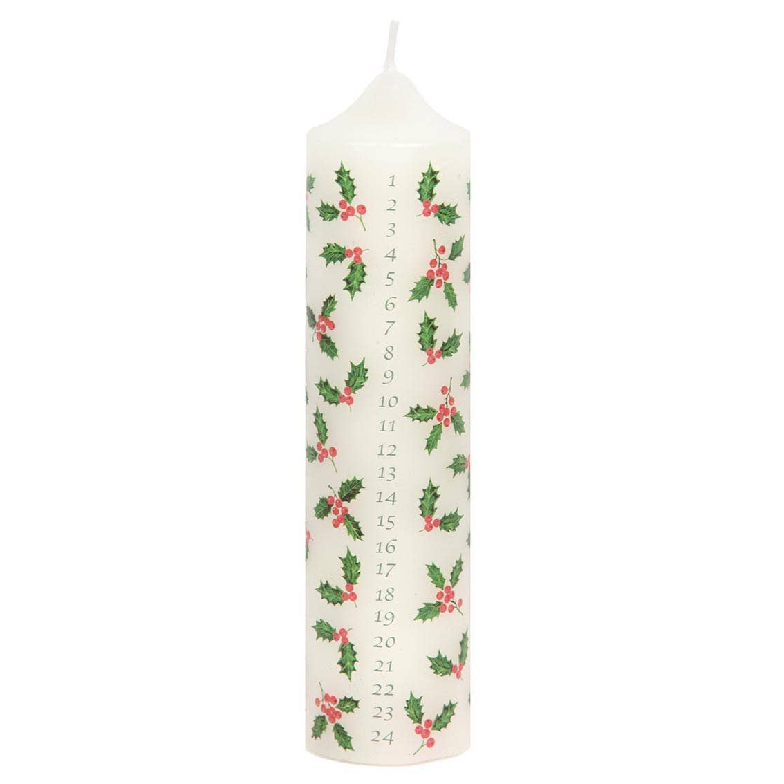 Talking Tables Holly Advent Candle - Thumbnail 2