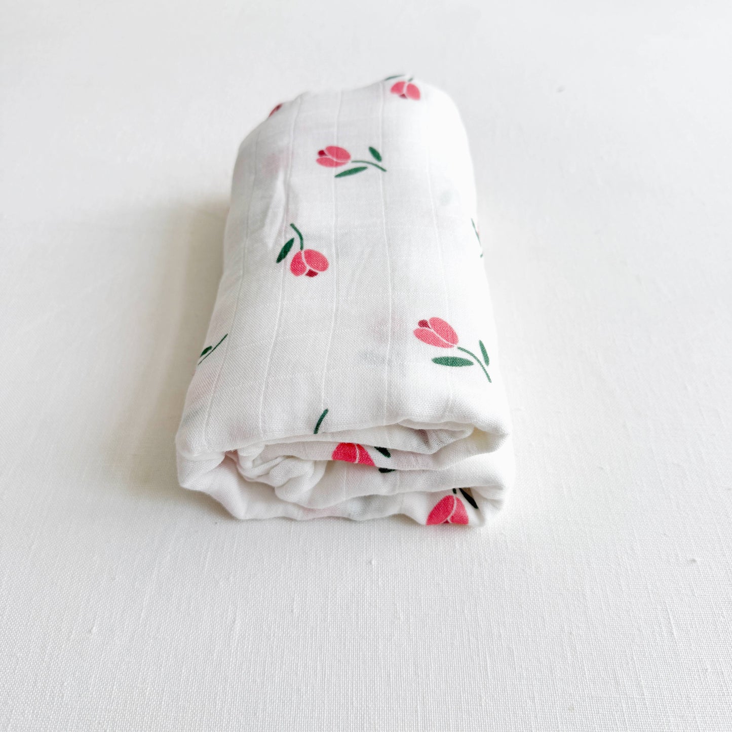 Bamboo Muslin Swaddle Blanket Tulip