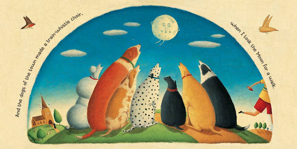 I Took the Moon for a Walk Children's Book