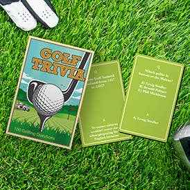 Golf Trivia Cards