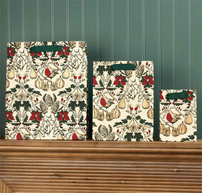 Premium Gift Bags - Christmas Heirloom, Set of 3