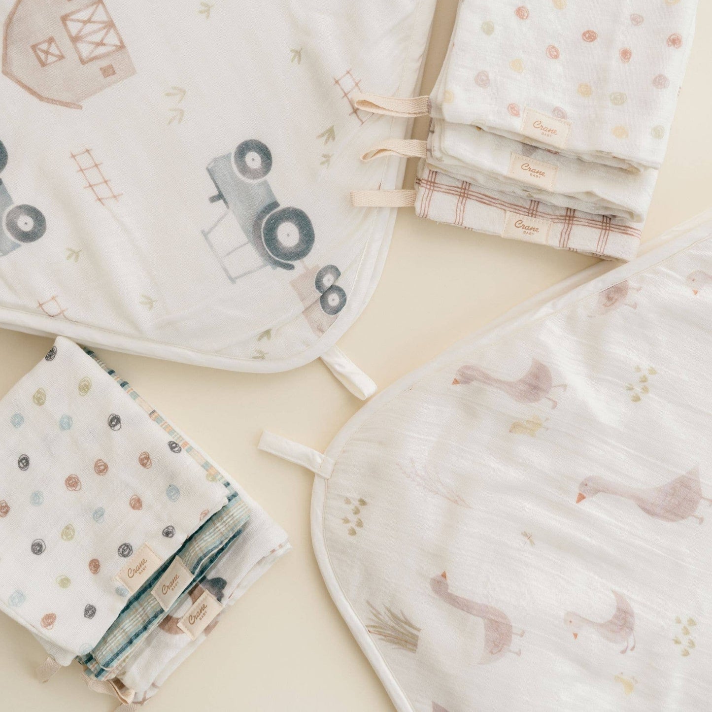 Farmhouse Goose HT/Wash Cloth Set