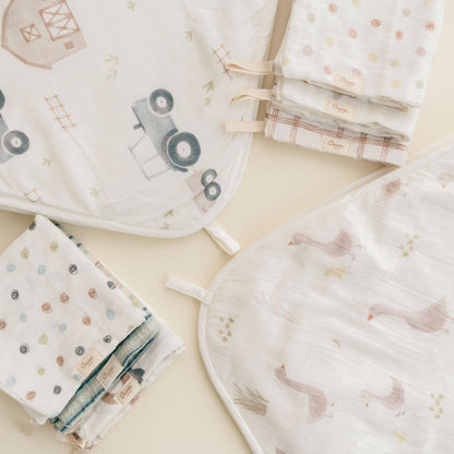 Farmhouse Goose HT/Wash Cloth Set