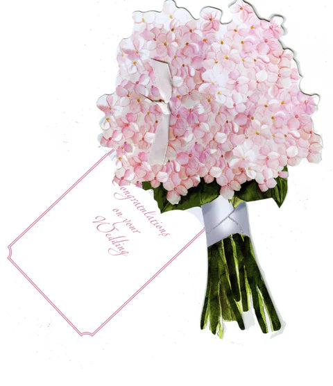 Hydrangea Bouquet Greeting Card