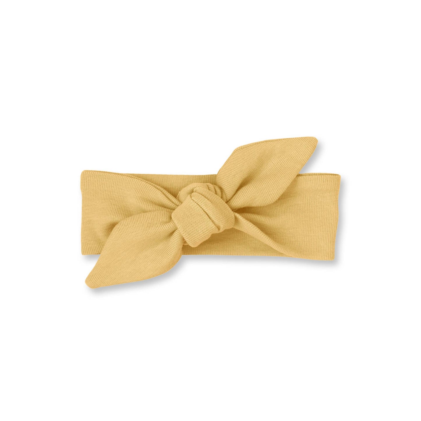 Baby Girl's Black, Gold & Striped Cotton Headbands: Black Stripe