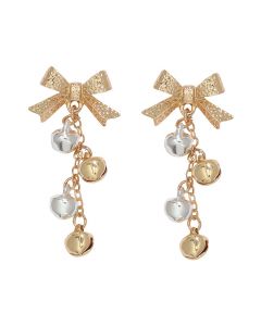 Pendientes de lazos y campanas