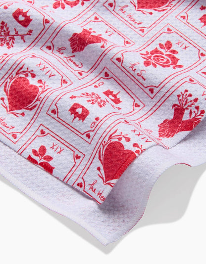 Geometry - The Lovers Tea Towel