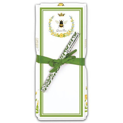 Flour Sack Towel & Magnetic Note Pad Set