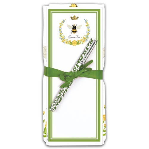 Flour Sack Towel & Magnetic Note Pad Set