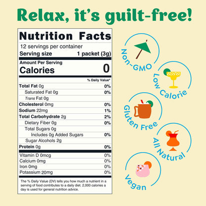 Craftmix - Skinny Margarita Cocktail Mixer - 12 Servings Multipack