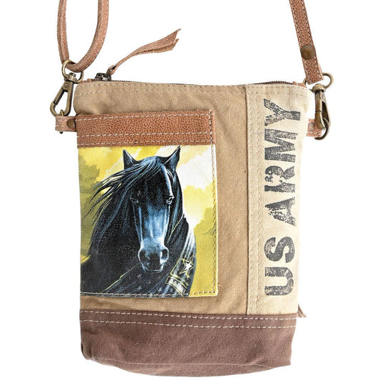 ARMY HORSE CROSSBODY BAG
