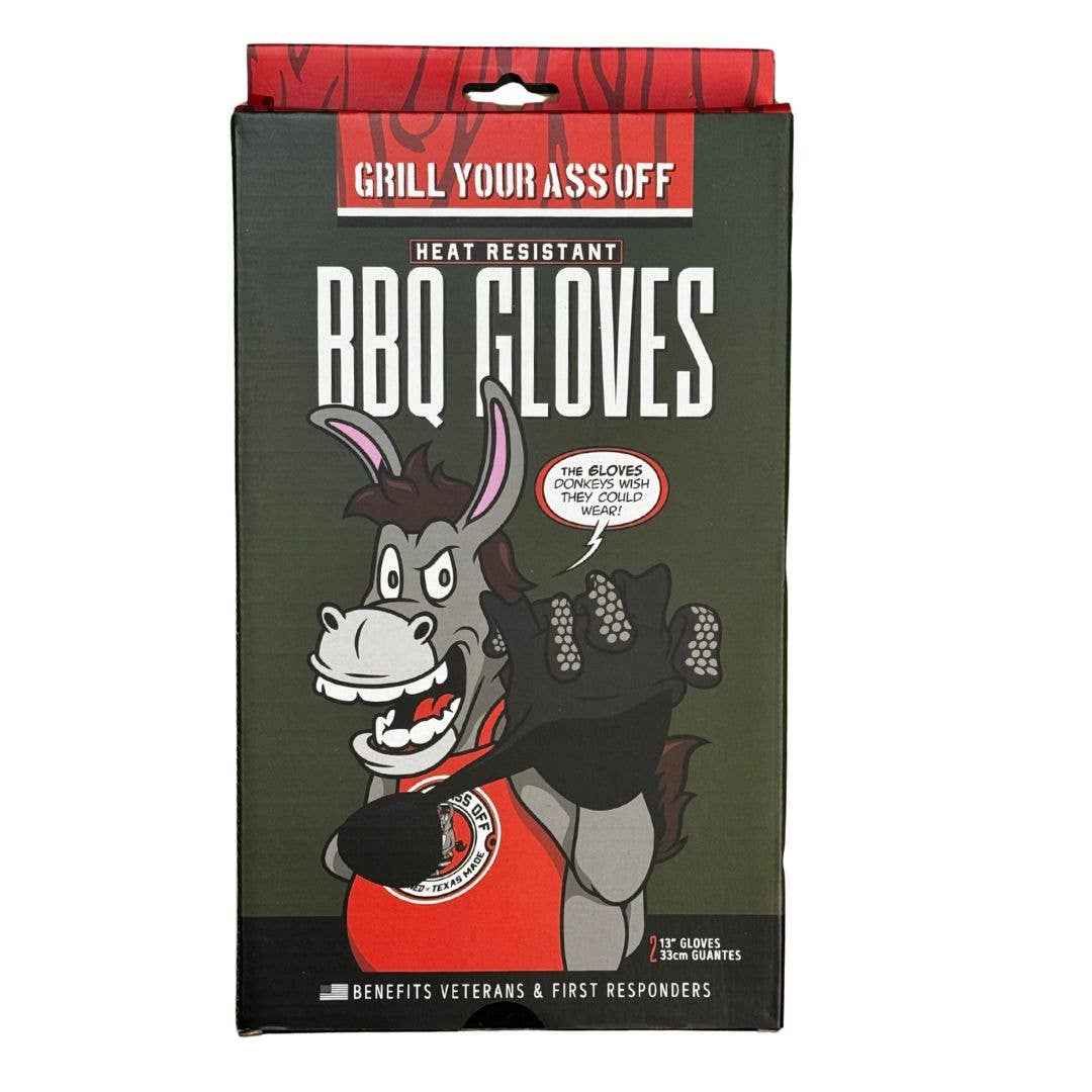 BBQ Gloves Heat Resistant – Hot Hands Grill Protection Glove