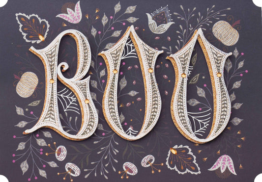 Boo-Jeweled Greeting Card