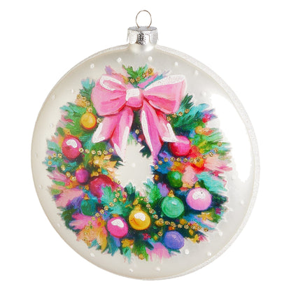 5" Brightmas Ornament, Wreath