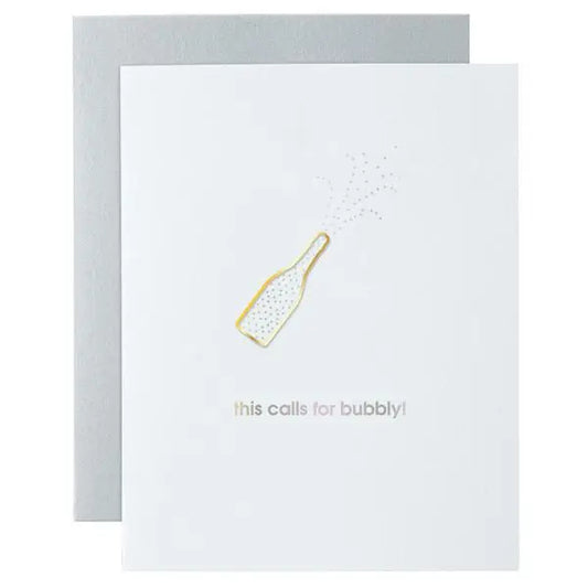 This Calls For Bubbly! Card