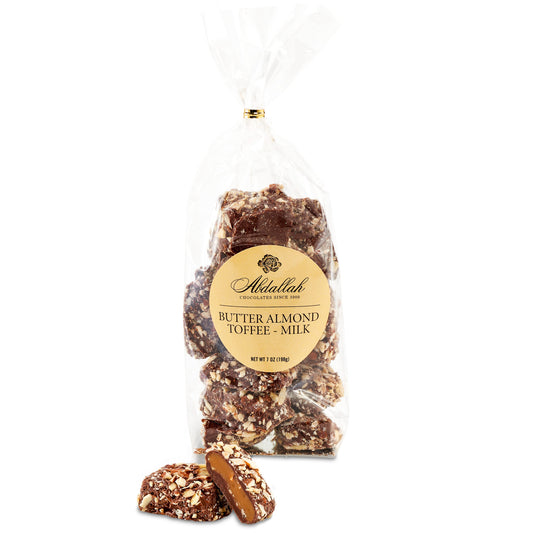 Butter Almond Toffee-Milk Chocolate 7 oz