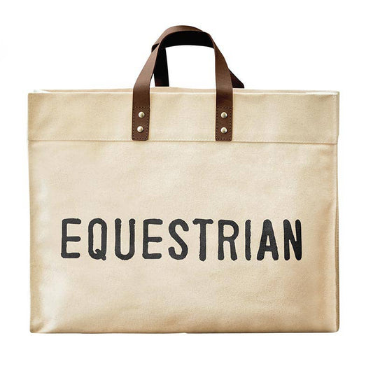 Canvas Tote Equestrian