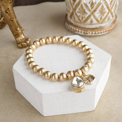 Statement Chain Bracelets with Reflective Crystals
