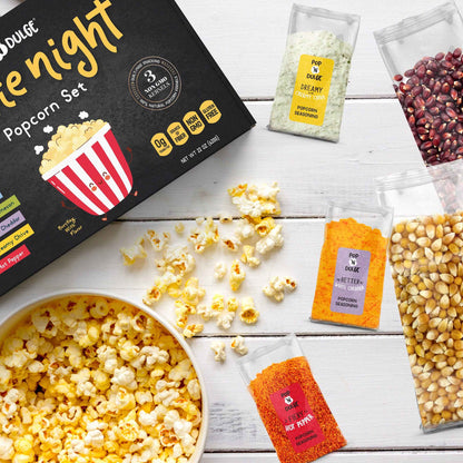 Movie Night Gift Basket Gourmet Popcorn Gift Set Fathers Day