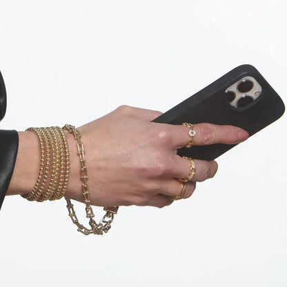 14K Gold-Plated Phone Wristlet
