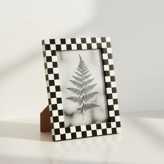 Checkered Picture Frame 5x7