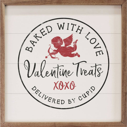 Kendrick Home - Valentine Treats Baked With Love White