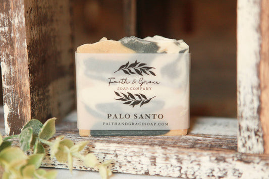 Palo Santo Artisan Soap, Luxury Shea Butter Soap