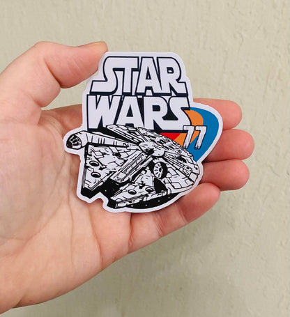 Oily Graphic Creations - Star Wars 77- Star Wars Sticker/Magnet