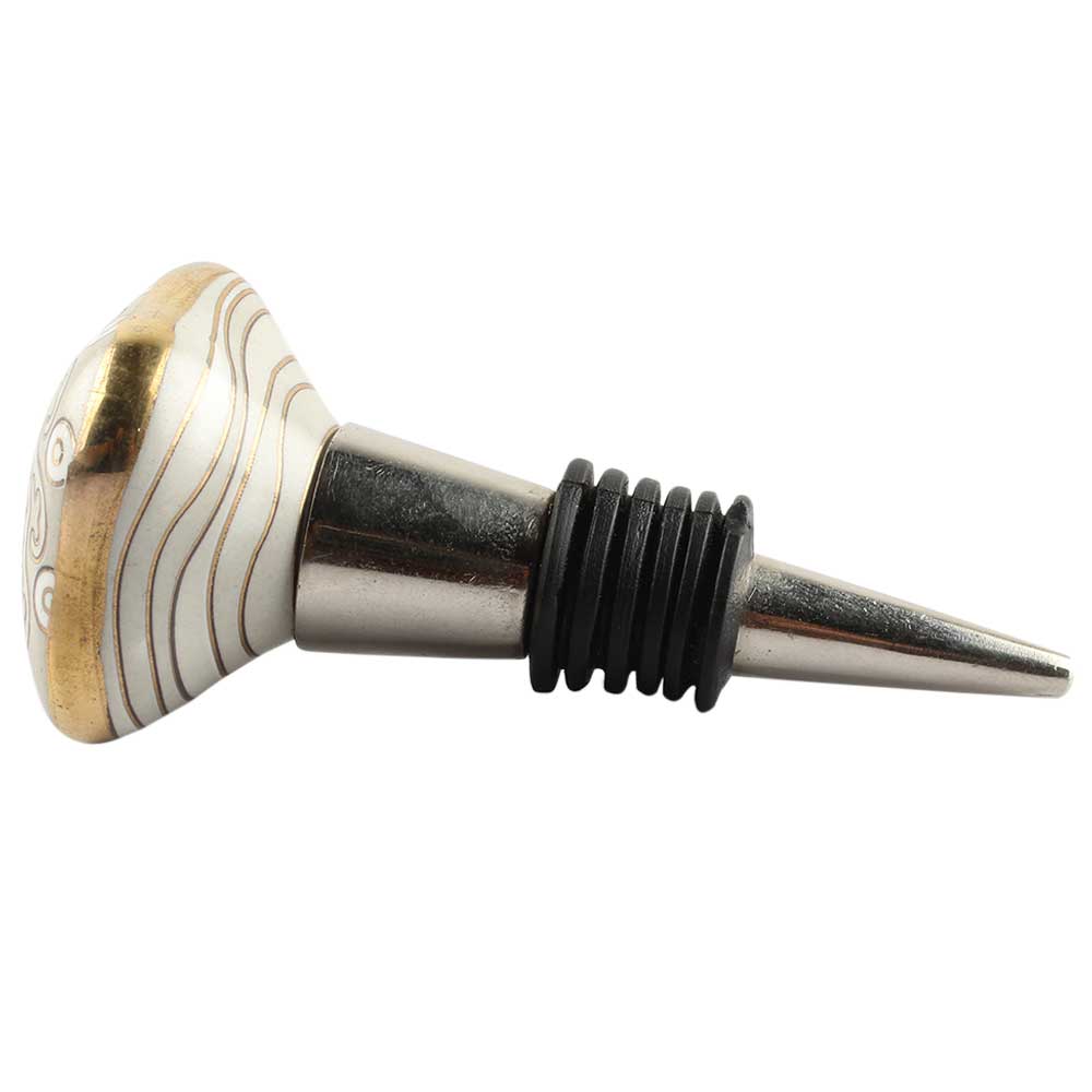 Square Fauna Wine Bottle Stoppers  -1 Piece