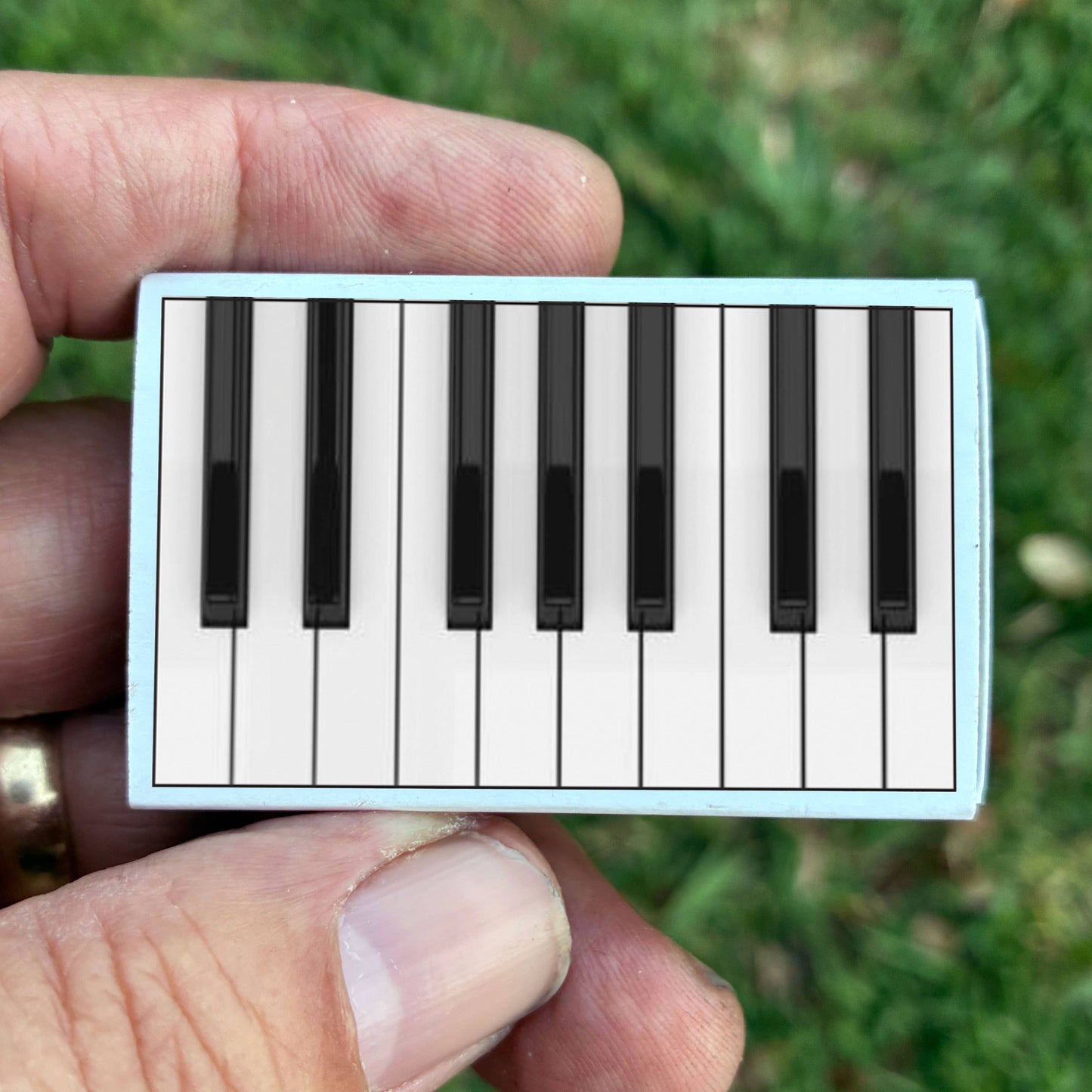 Piano Keyboard Matches • Home Decor Matchbox