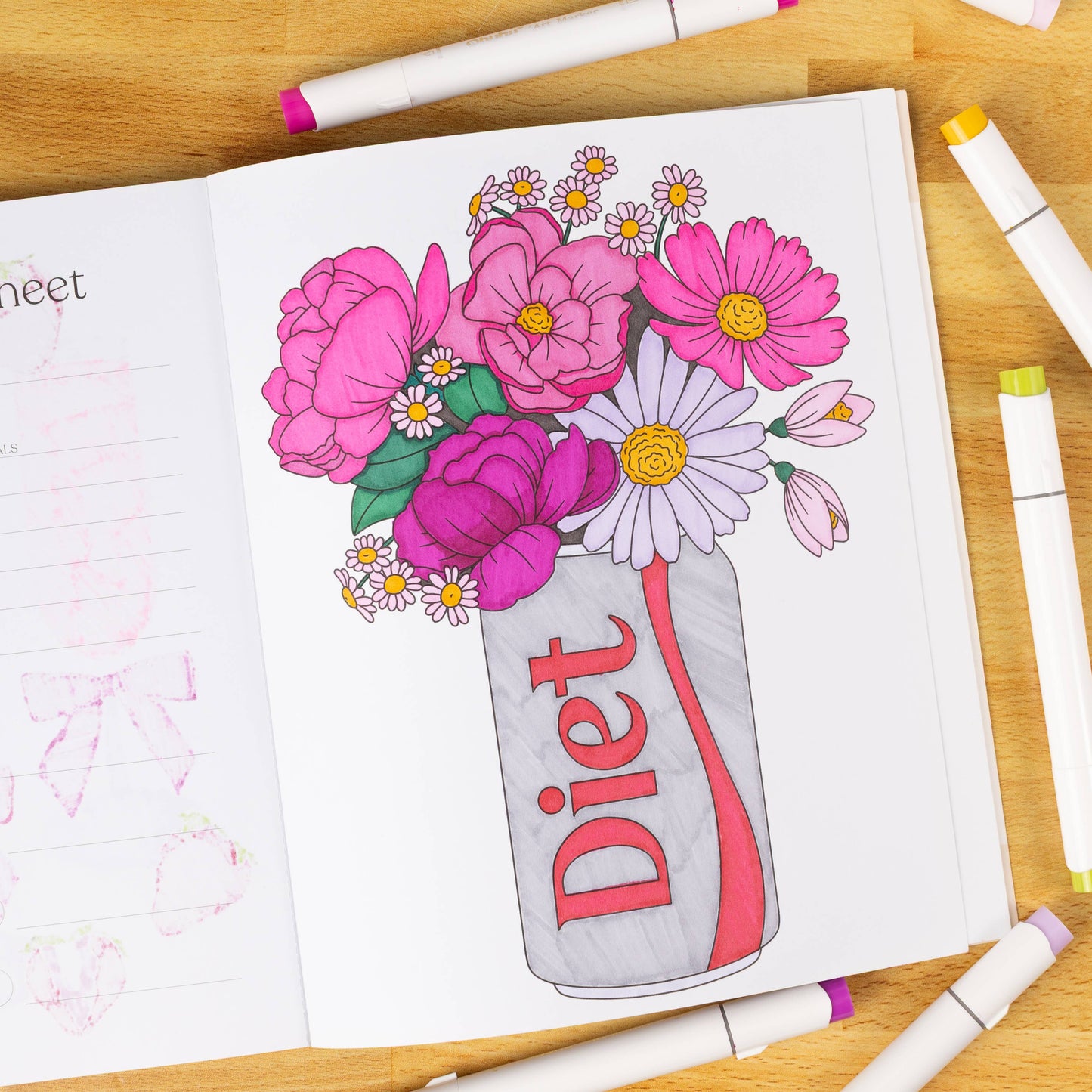 Elyse Breanne Design - Put A Bow On It Coloring Book | Valentines & Galentines Day
